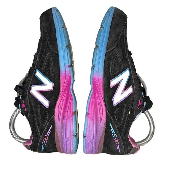 New Balance 990v4 Multicolor KJ990LSG Womens Size 6 Women’s Rare Colorway! Mint - Picture 5 of 9